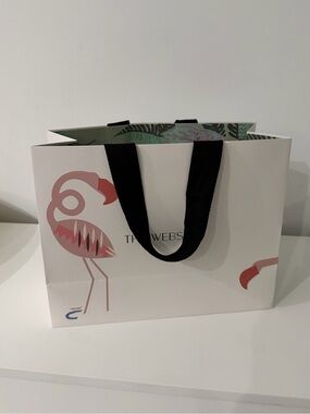 The Webster Flamingo Shopping Bag